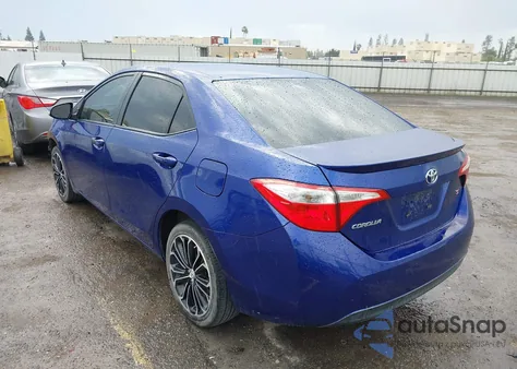 2014 Toyota Corolla S Plus из США, поврежденный, VIN 5YFBURHE1EP163853